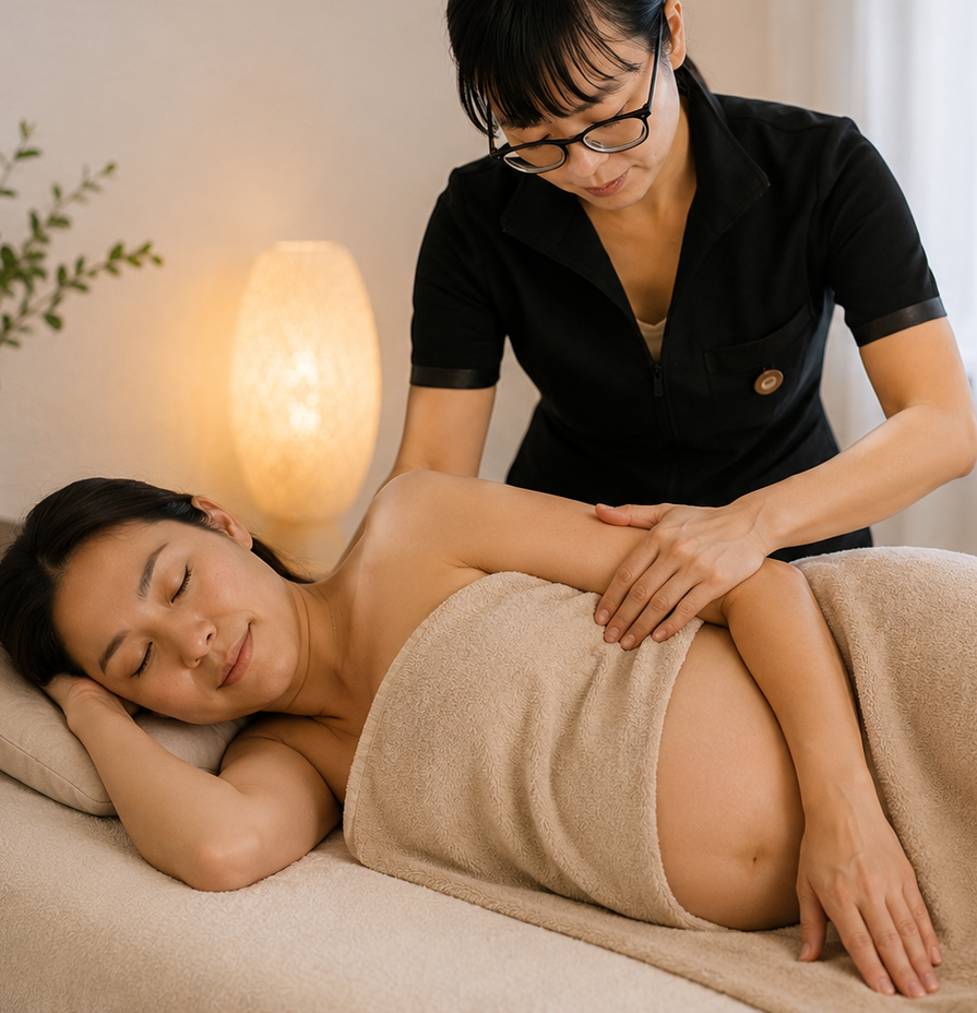 Pregnancy Massage (60 min) — £60, booking, pay on the day