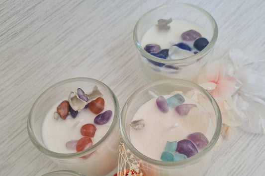 Healing Stone Candle Series